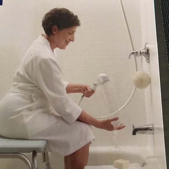 MEDLINE HANDHELD SHOWER BATH SAFETY w/Wall Holder 84" hose Never Opened - Picture 2 of 10
